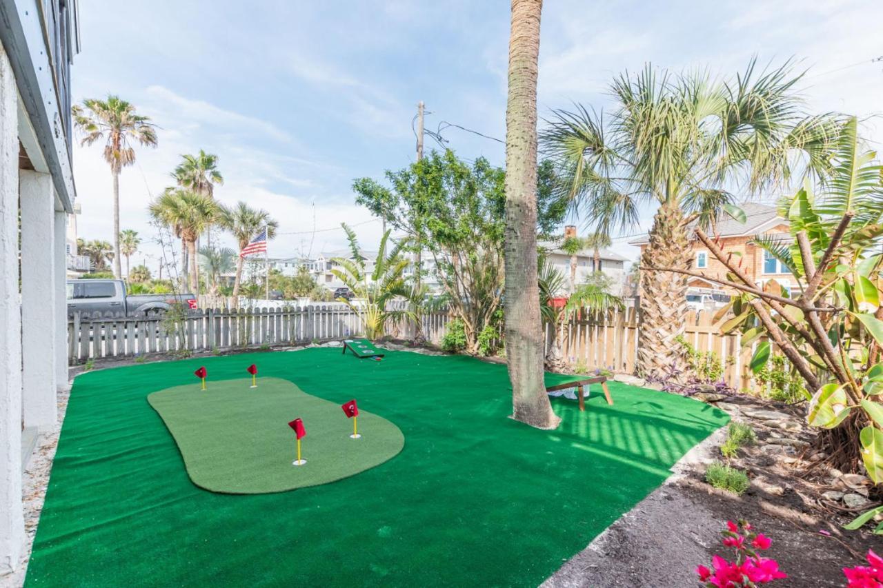 Atlantic View Heated Pool Spa Firepit Beach St. Augustine Exterior photo