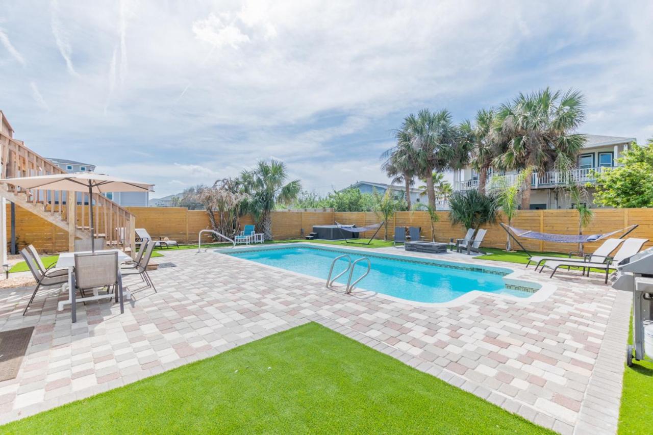 Atlantic View Heated Pool Spa Firepit Beach St. Augustine Exterior photo
